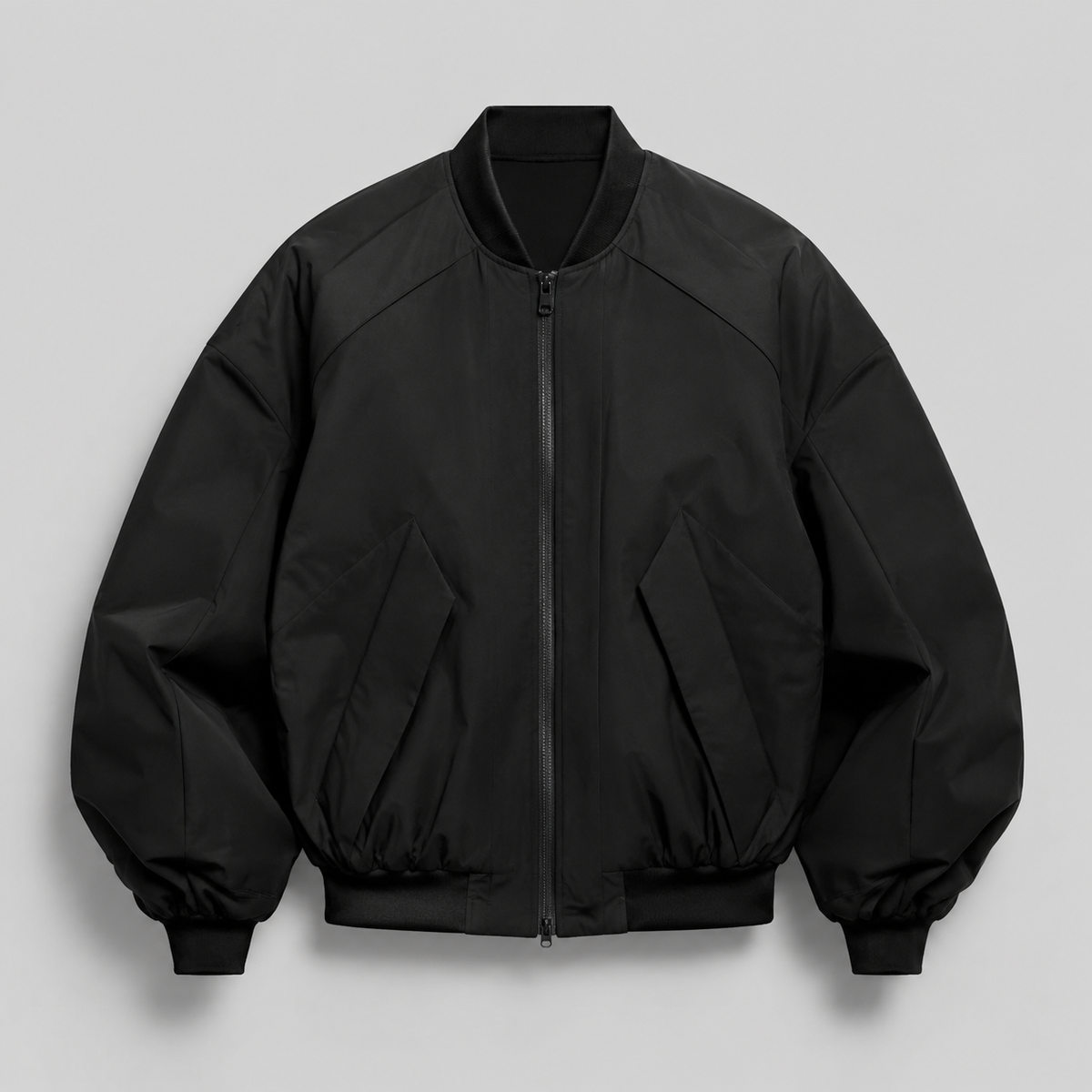 [SAMPLE] NOIR SHELL BOMBER
