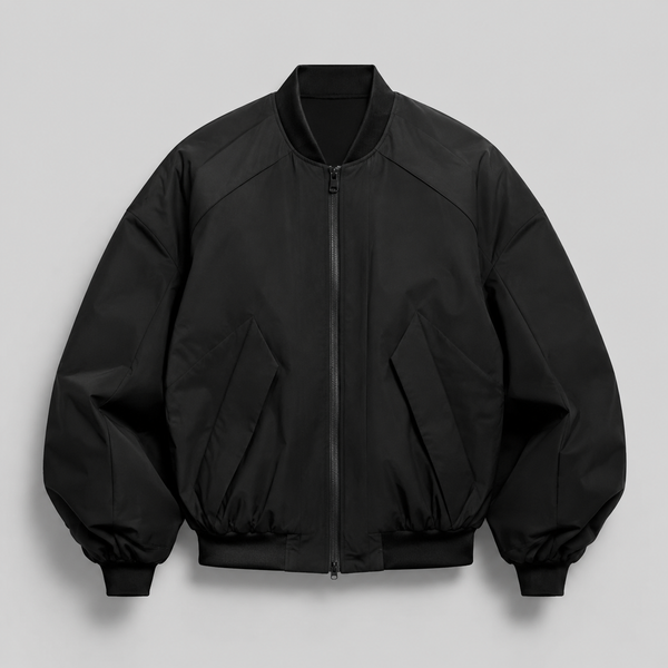 [SAMPLE] NOIR SHELL BOMBER