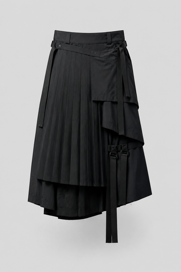 [SAMPLE] TECH PLEATED SKIRT